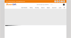 Desktop Screenshot of learnsap-ca.com